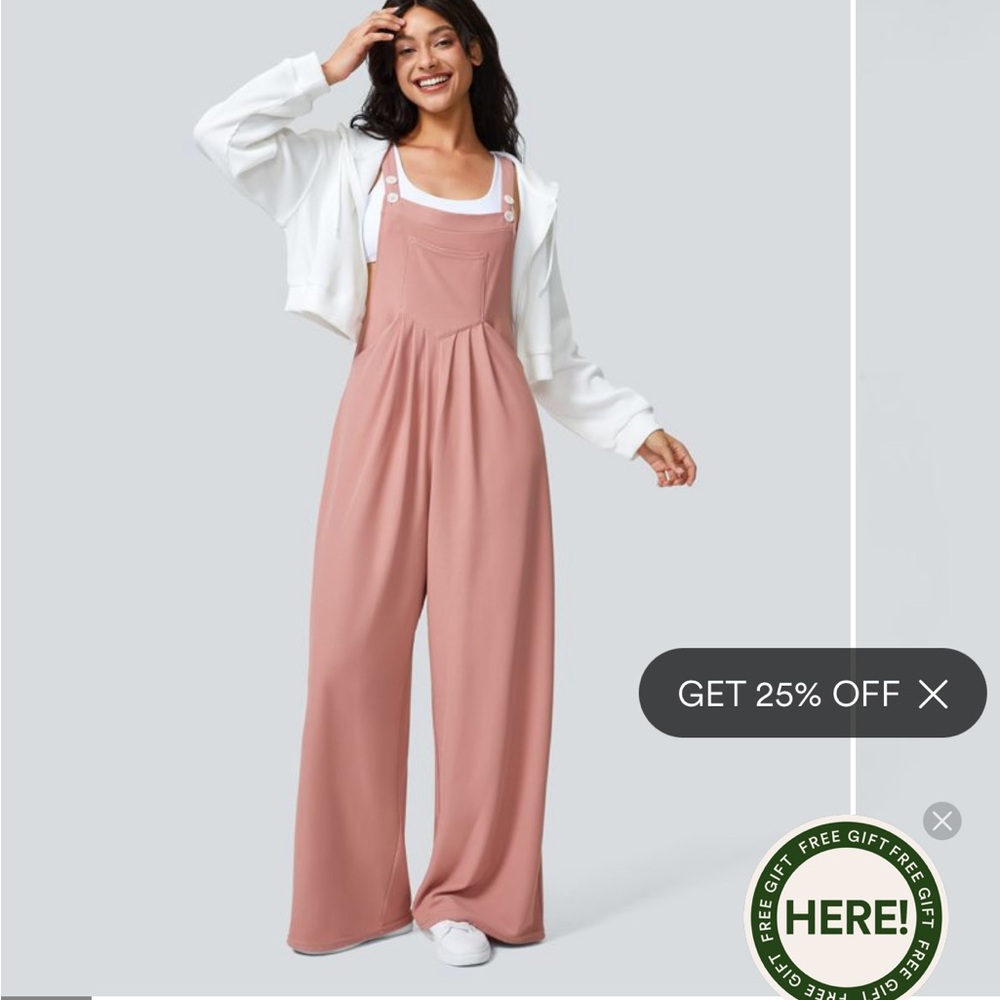 HALARA Dusty Rose Jumpsuit